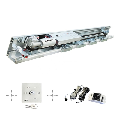 Modern DC 2x250kg Brushless Motor Automatic Glass Door Heavy Duty Automatic Sliding Door System