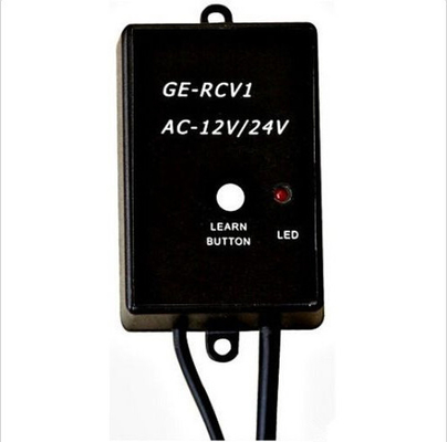 Garage door opener access control system keypad entry, garage door and door motor wireless 433 MHz receiver