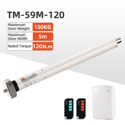 AAVAQ TM-59M 120N Null Remote Control Tubular Motor For Garage Doors High Speed